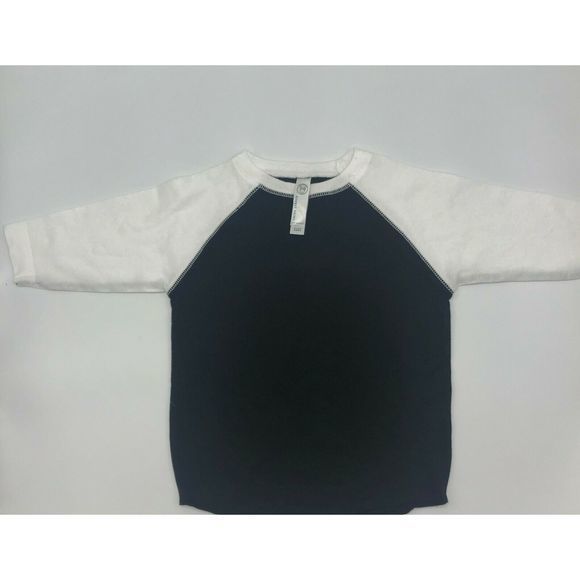 Rabbit Skins Infant Boys‎ T-Shirt Black Top Size 2 - Picture 1 of 6